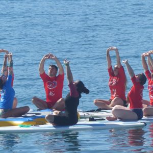 Stand up paddle yoga packs, 5 lessons