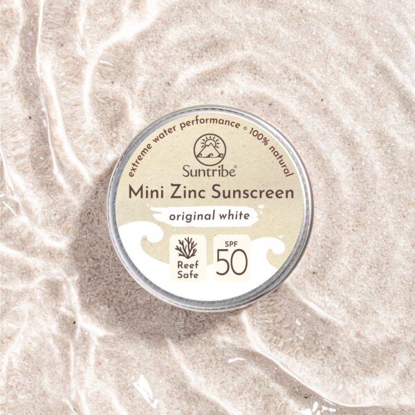 Suntribe Organic Mineral Face & Sport Mini Zinc Sunscreens SPF 50
