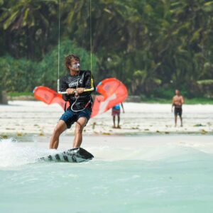Zinc Ocean Blue - Man Kite Surfing In kenya 2 - Suntribe Reef Safe Sunscreen